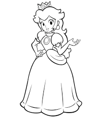 Have fun discovering pictures to print and drawings to color. Luigi And Daisy Coloring Pages Shefalitayal