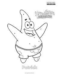 Coloring pages of spongebob and patrick. Patrick Spongebob Coloring Super Fun Coloring