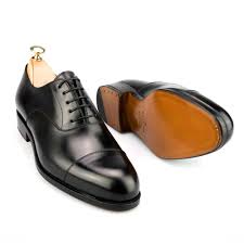 About 26% of these are men's dress shoes, 0% are men's boots, and 14% are genuine leather shoes. Lace Up Oxfords Toe Cap Shoes In Black Calf Carmina