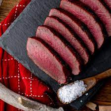 smoked venison backstrap with wet brine