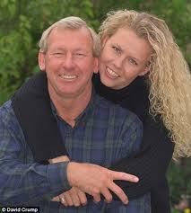Grieving: Bob Wilson, with his daughter Anna who died in 1998. The death