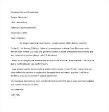 Example Complaint Letter Complaint Letter To Airline Onweb Pro