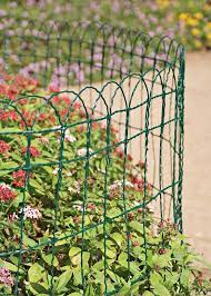 garden border fence used as garden