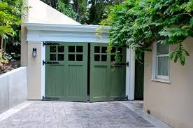 out swing carriage garage doors