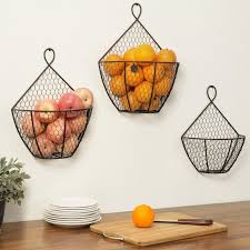 Metal Wall Basket Decorating Ideas