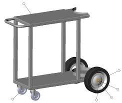 19.5 x 13 and bottom rack measure: Build A Welding Cart