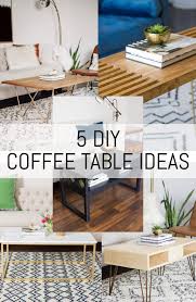 5 Diy Coffee Table Ideas Erin Spain