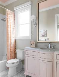 Pink And Gray Kid Bathroom Color Scheme