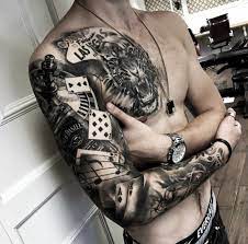 Модные мужские тату рукава | tattoo-sketches.com | Дзен