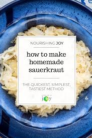 how to make homemade sauer the