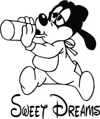 I have seen some of your drawings and absolutely love them. Amazon Com Goofy Disney Bottle Sweet Dreams Baby Nursery Wall Decals For Babies Walls Bed Time Night Time Sleep Sleeping Kids Cartoon Bedroom Art Vinyl Decor Stickers Ideas Designs Stars Size 20x18 Inch Baby