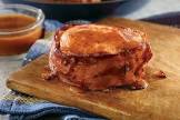 bacon wrapped pork chops with bbq sauce