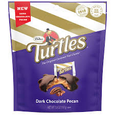 turtles caramel nut cer bites dark