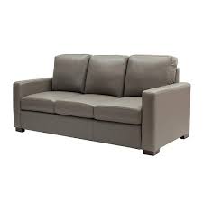 mid century modern straight dove sofa