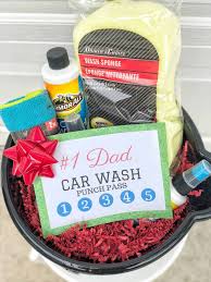 father s day car wash gift basket