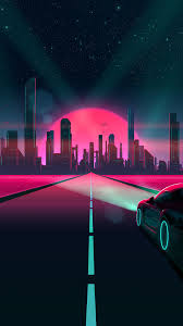 New and best 97,000 of desktop wallpapers, hd backgrounds for pc & mac, laptop, tablet, mobile phone. Neon City Night Sky Digital Art 4k Wallpaper 84