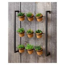 Industrial Wall Mounted Herb Planter