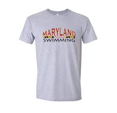 Maryland Swimming T Shirt Pools