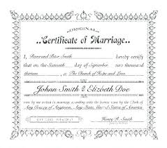 Fake Marriage Certificate Free Template Updrill Co