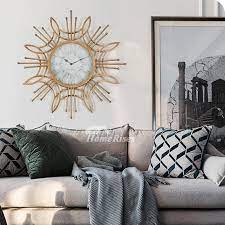starburst wall clock oversized