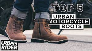 top 5 urban motorcycle boots you