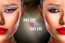 fox eye vs cat eye makeup which is