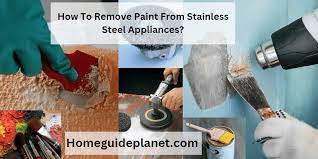 how to remove paint from stainless