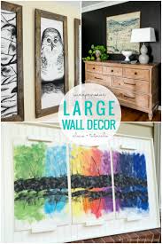 diy wall decor ideas for large walls
