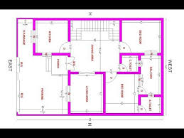 30x45 East Facing House Plan 2bhk