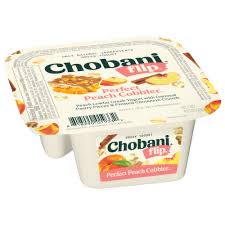 chobani yogurt greek perfect peach