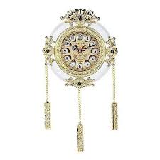 Chain Hanging Wall Clock For Stunning Decor