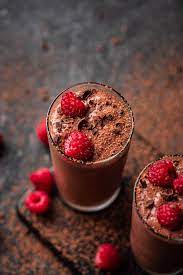 dark chocolate raspberry vegan protein