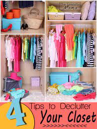 4 tips to declutter your closet the