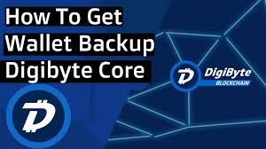 how to get wallet backup digibyte core