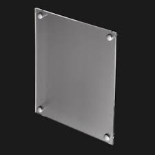 Wall Mount Acrylic Sign Holder With