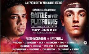 Maybe you would like to learn more about one of these? Youtube Vs Tiktok Boxing Fight Card Which Fighters Are Competing In The Event Headlined By Austin Mcbroom Vs Bryce Hall