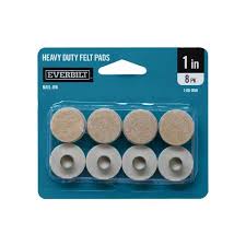 everbilt 1 in beige round felt nail on