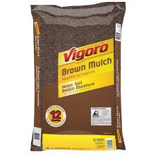 Vigoro 2 Cu Ft Brown Colored Mulch