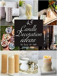 45 diy table candle decoration ideas