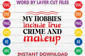 true crime and makeup grafik