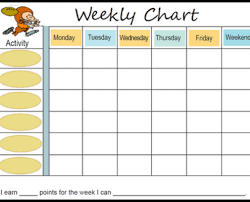 Free Printable Behavior Charts For Home School Weekly