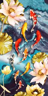 Canvas Prints Feng Shui Koi Fish