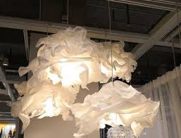 Ikea Krusning Pendant Lamp Shade White