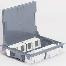 089625 legrand box floor grey 16m