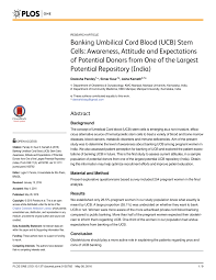 pdf banking umbilical cord blood ucb
