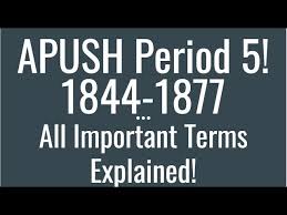 apush periods 1 9 key terms mega review