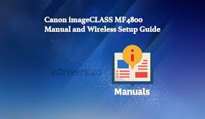 Well, canon mf4800 software application and driver play an vital duty in terms of functioning the tool. Canon Imageclass Mf4800 Manual And Wireless Setup Guide Atafon Com