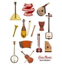The musical instruments section of the indian culture portal contains information about a range of instruments from across india. Indian Musical Instruments Vector Images Over 2 200