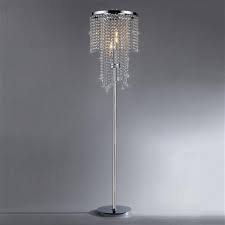 What are the shipping options for floor lamps? Warehouse Of Tiffany Crystal Floor Lamp Lowe S Canada