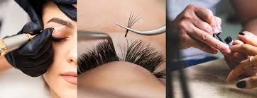 eyebrow eyelash and nail courses